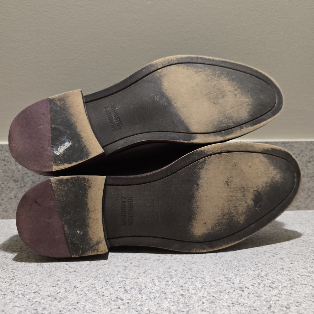 Johnston & Murphy Brown Double Monk Strap Dress Shoes - Picture 6 of 7
